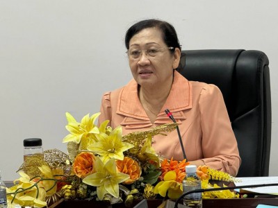 Meeting to review and report to the leadership in Responsible for the work progress and action plan for 2024 of the General Secretariat of CNCC