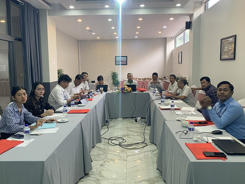 The technical working group meeting continued reviewing and preparing and compiled a textbook on