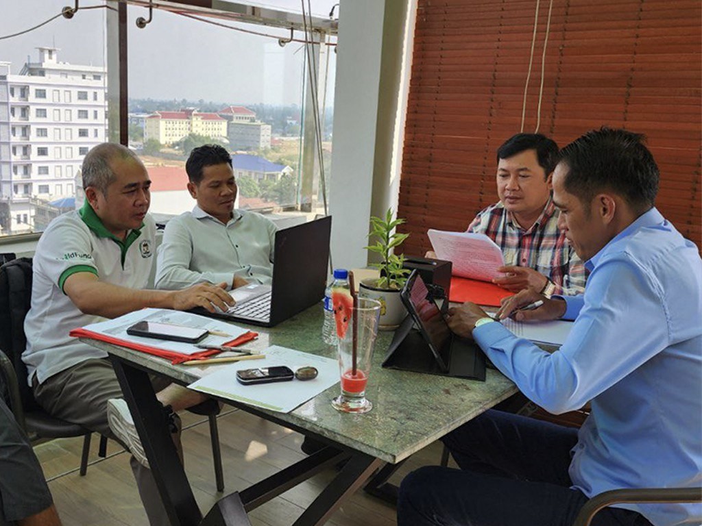 The technical working group meeting continued reviewing and preparing and compiled a textbook on