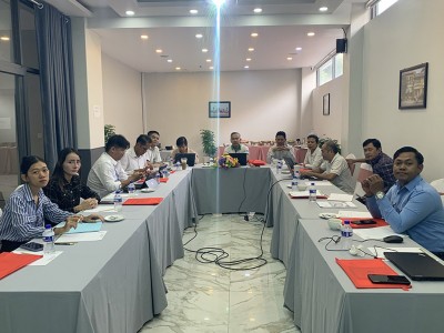 The technical working group meeting continued reviewing and preparing and compiled a textbook on